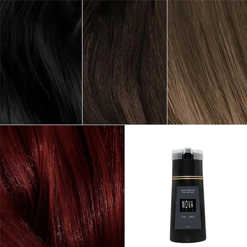 Shampooing teinté noir