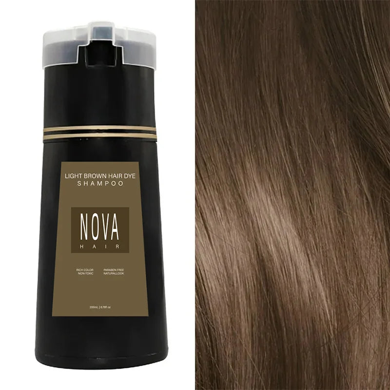 Shampooing teinture instantanée NovaHair – Raviver rapidement la couleur de vos cheveux