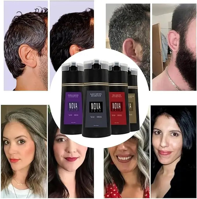 Shampooing teinture instantanée NovaHair – Raviver rapidement la couleur de vos cheveux