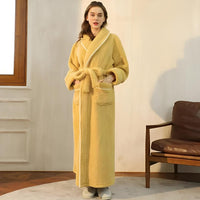 Bata de baño cómoda Sherpa