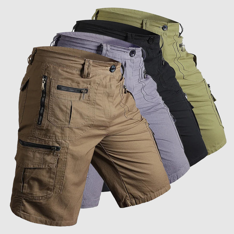 Short cargo homme à la longueur du genou