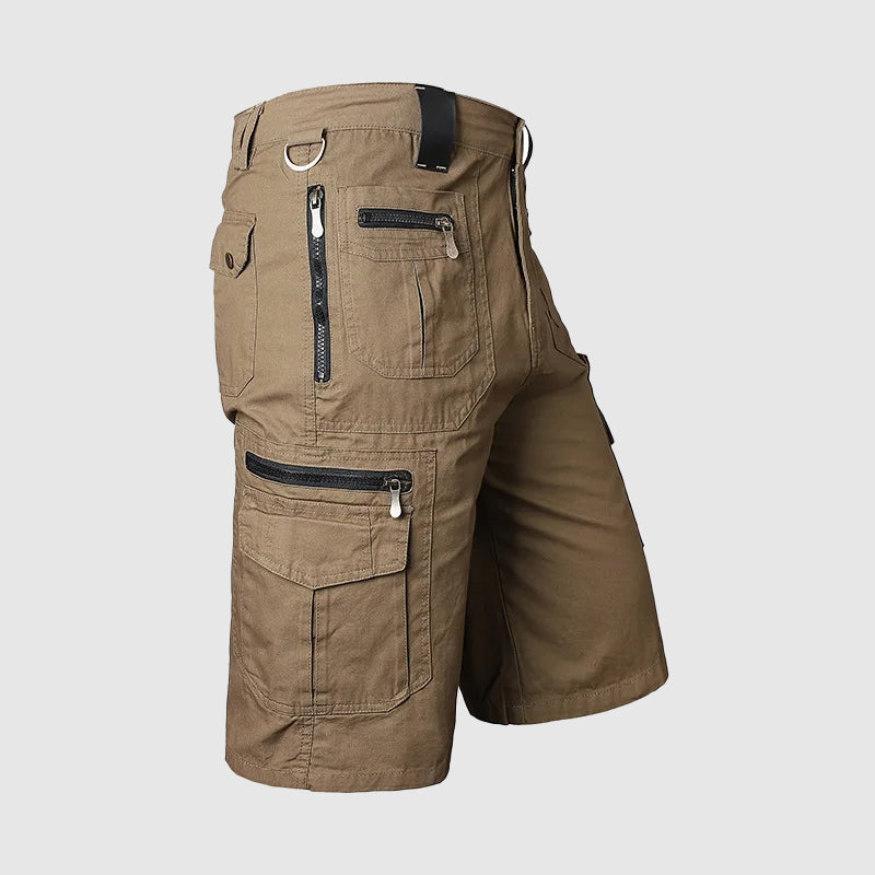 Short cargo homme à la longueur du genou