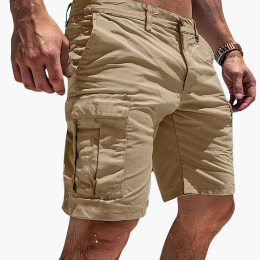 Short cargo homme multipoches pour l'été