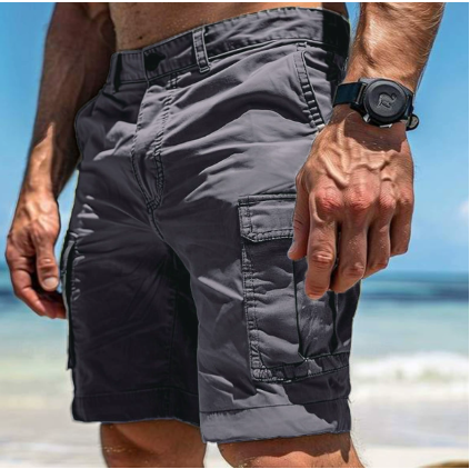 Short cargo polyvalent pour homme