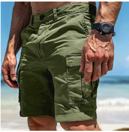 Short cargo polyvalent pour homme