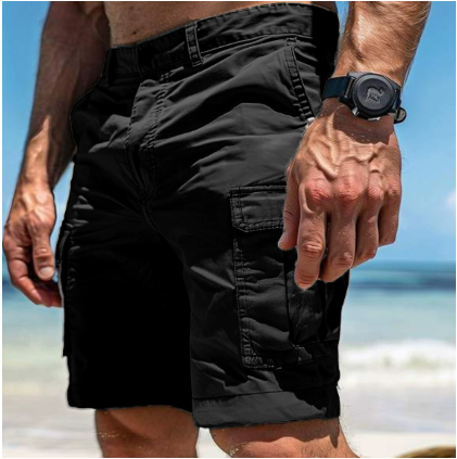 Short cargo polyvalent pour homme