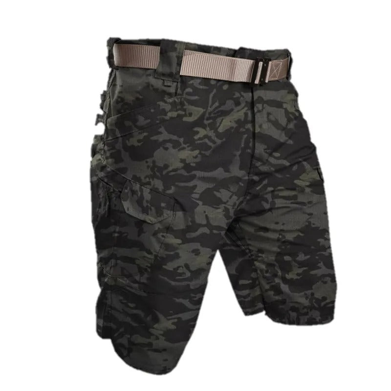 Short cargo tactique homme pour l'été et les activités extérieures