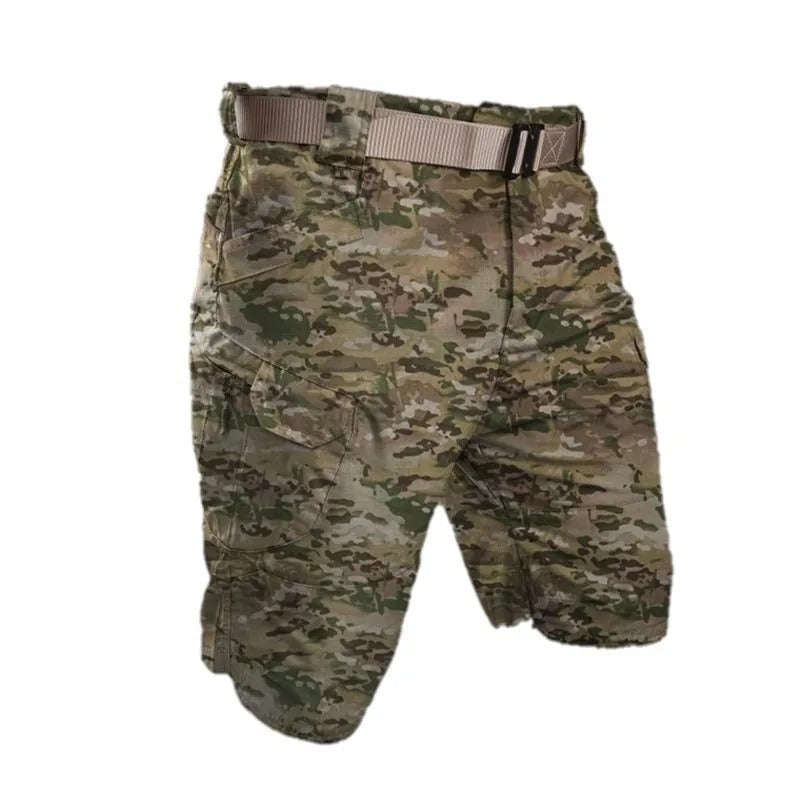 Short cargo tactique homme pour l'été et les activités extérieures