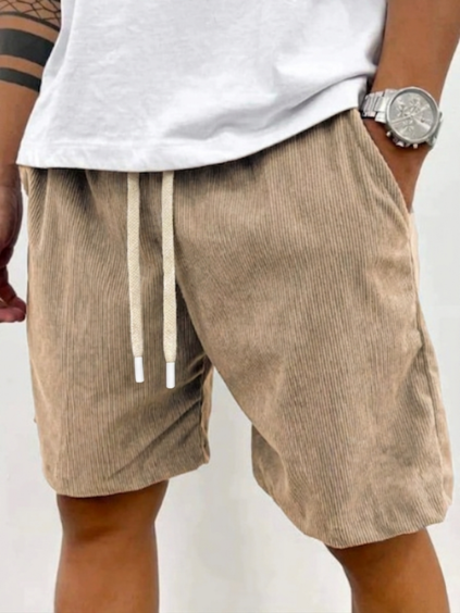 Short de bain homme à cordon de serrage