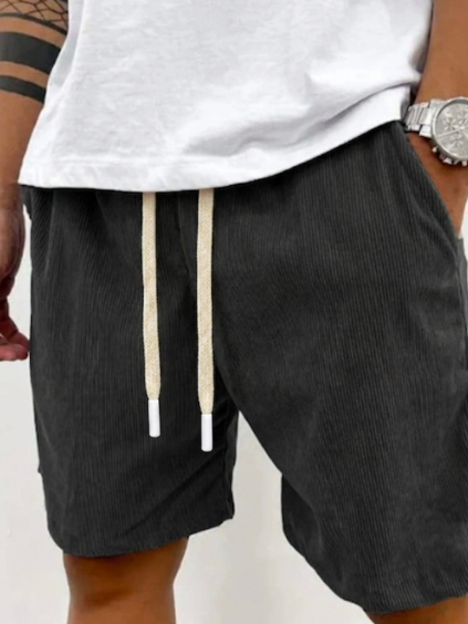 Short de bain homme à cordon de serrage