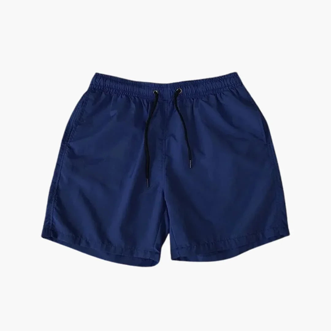 Short de bain homme à séchage rapide avec cordon de serrage