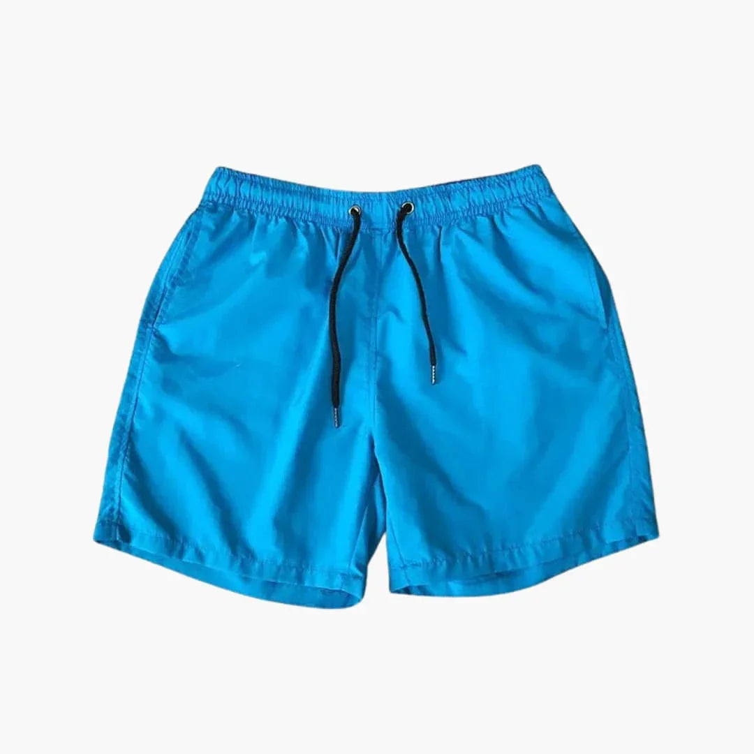 Short de bain homme à séchage rapide avec cordon de serrage