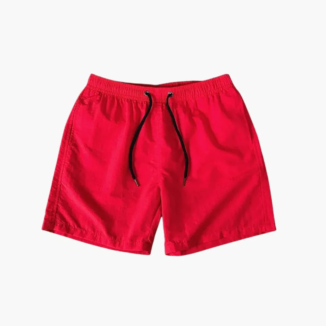 Short de bain homme à séchage rapide avec cordon de serrage