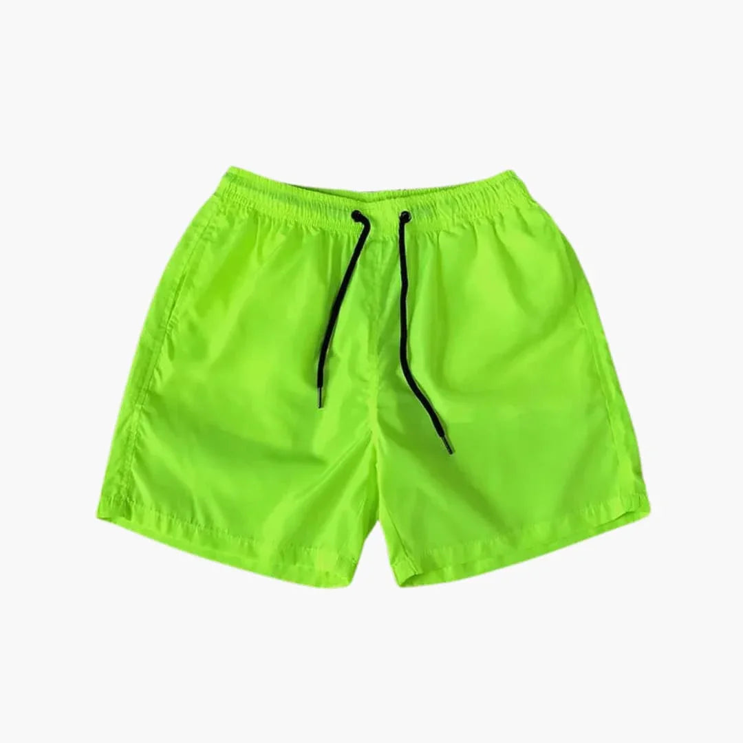 Short de bain homme à séchage rapide avec cordon de serrage