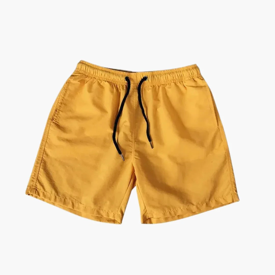 Short de bain homme à séchage rapide avec cordon de serrage