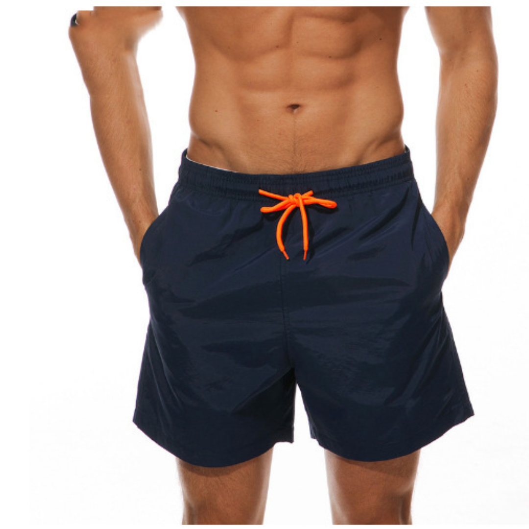 Short de bain homme à séchage rapide et taille ajustable