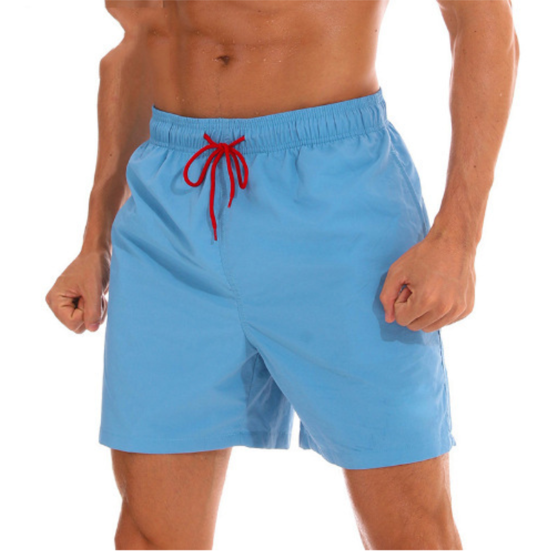 Short de bain homme à séchage rapide et taille ajustable