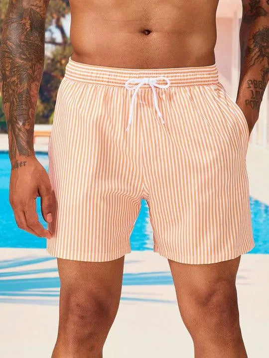 Short de bain rayé – confort et style