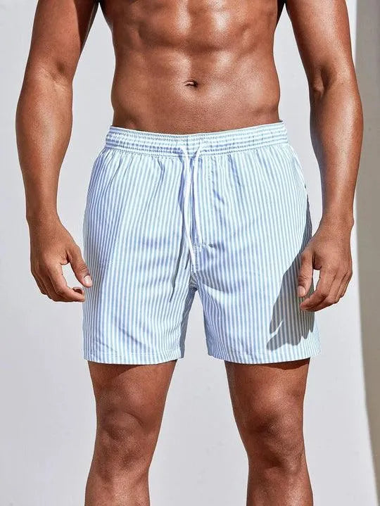 Short de bain rayé – confort et style
