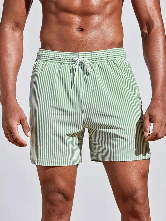 Short de bain rayé – confort et style
