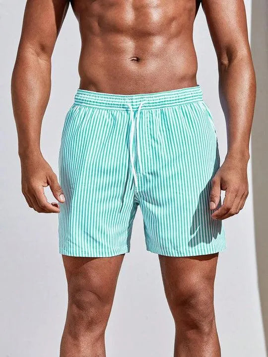 Short de bain rayé – confort et style
