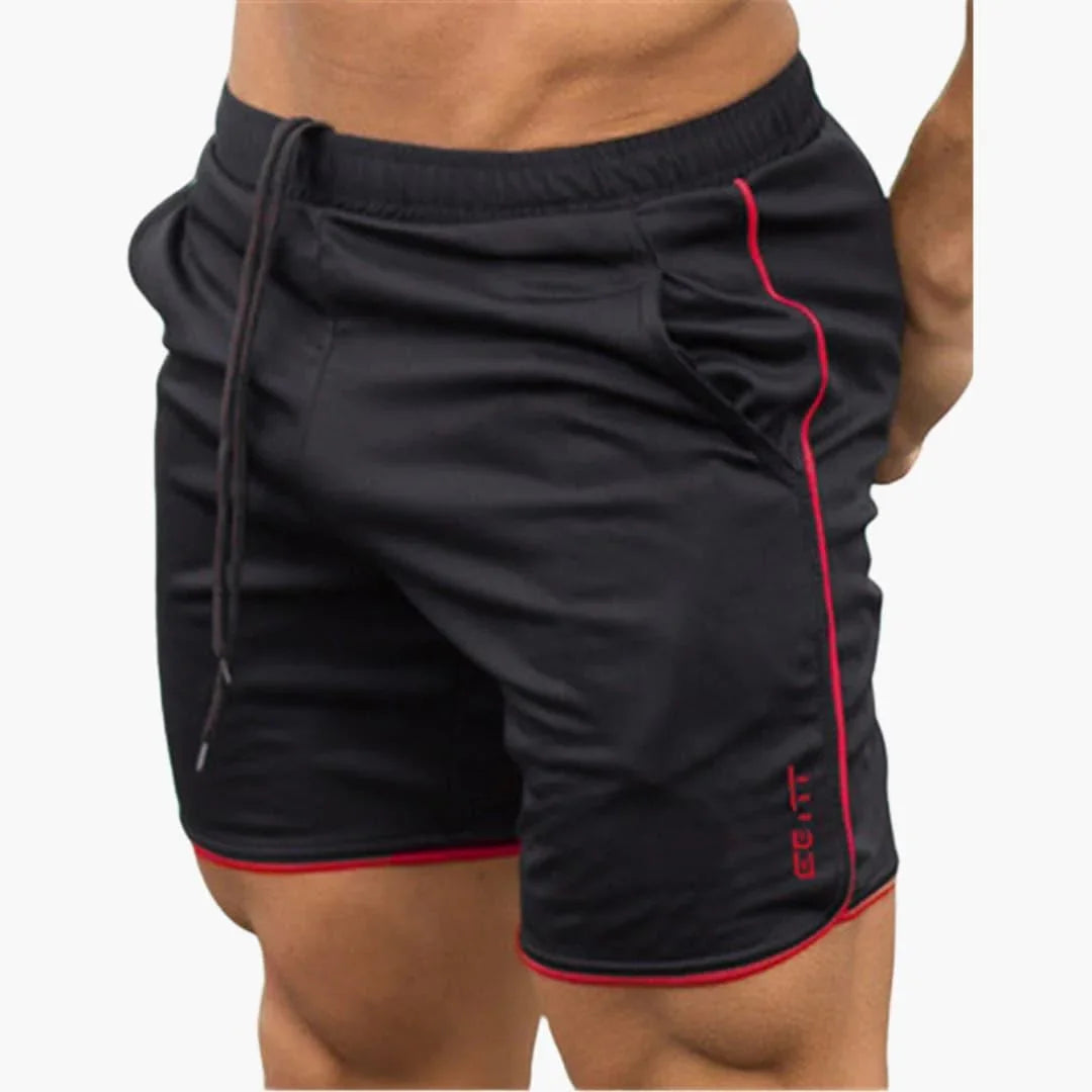 Short de sport homme avec poches pour fitness et course
