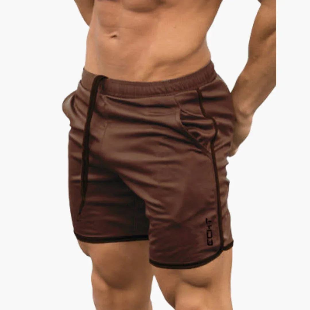 Short de sport homme avec poches pour fitness et course