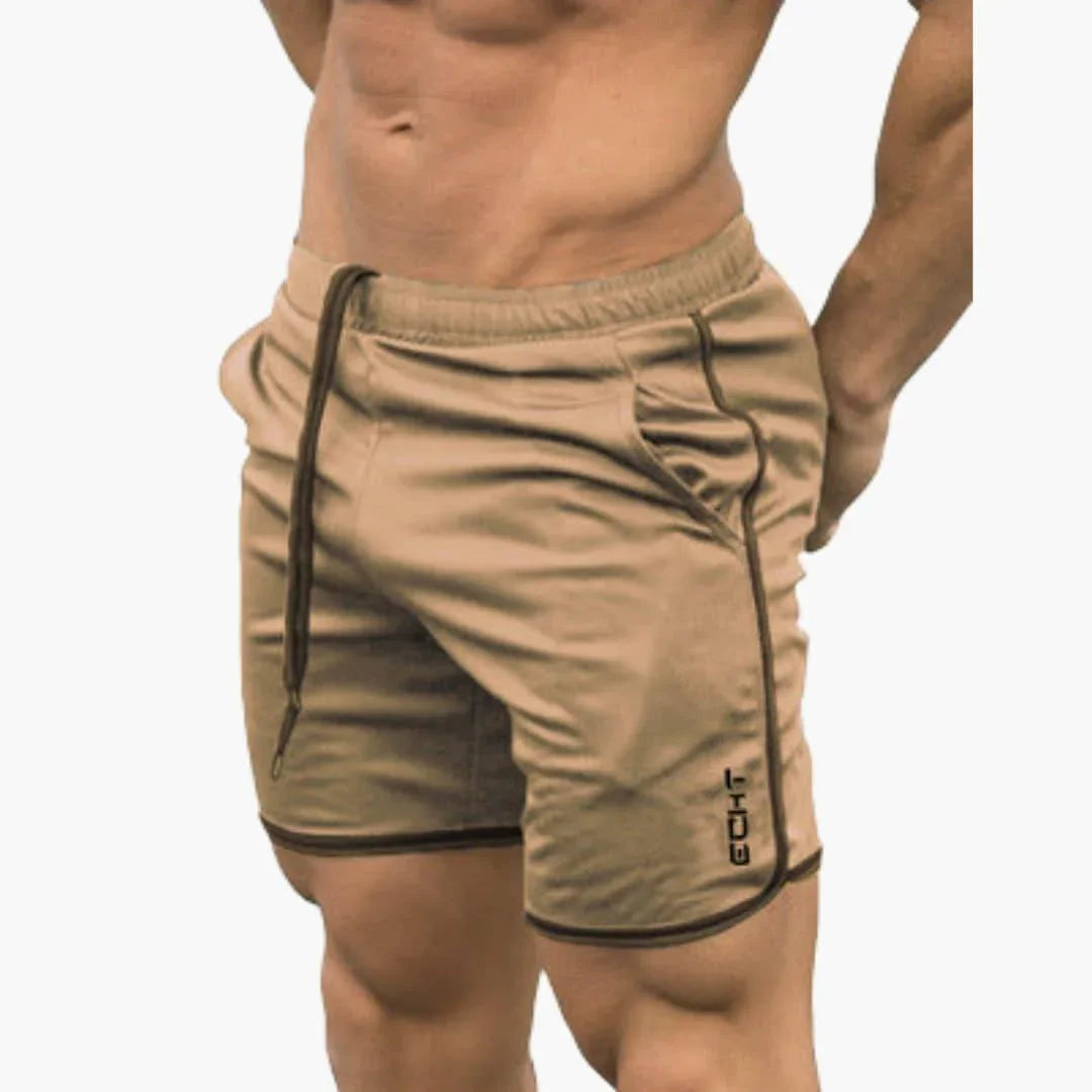 Short de sport homme avec poches pour fitness et course