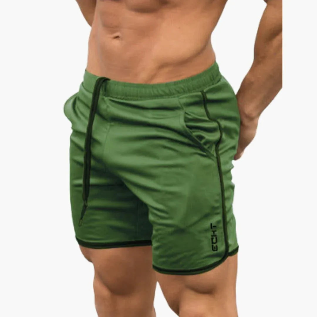 Short de sport homme avec poches pour fitness et course