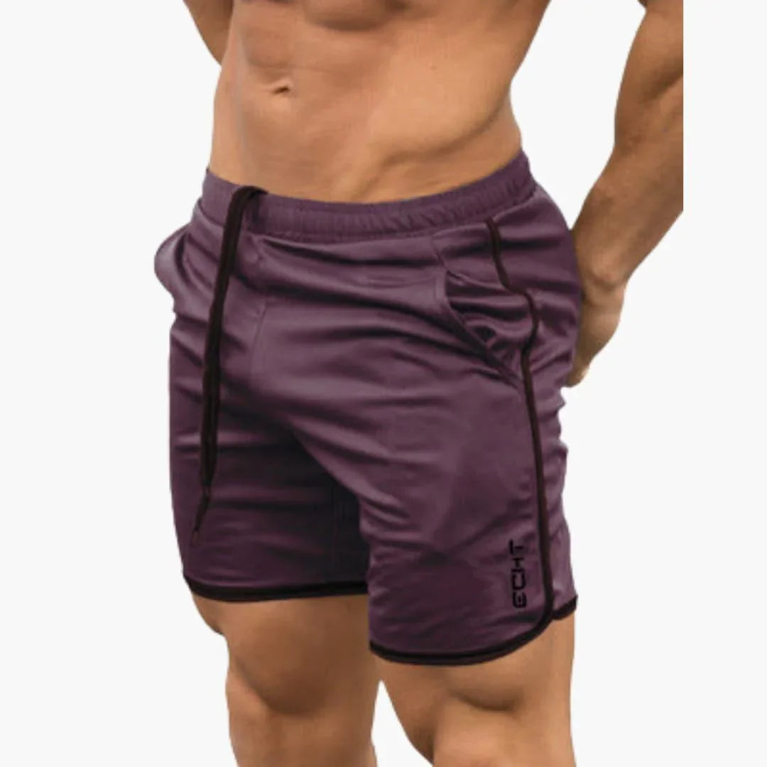 Short de sport homme avec poches pour fitness et course