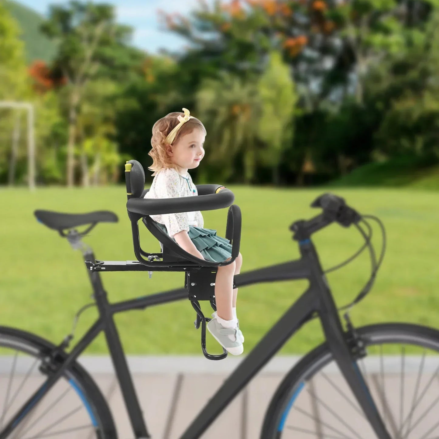 Siège vélo avant pour enfant (8 mois–6 ans)