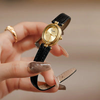 Sienna - Montre quartz élégante avec cadran doré