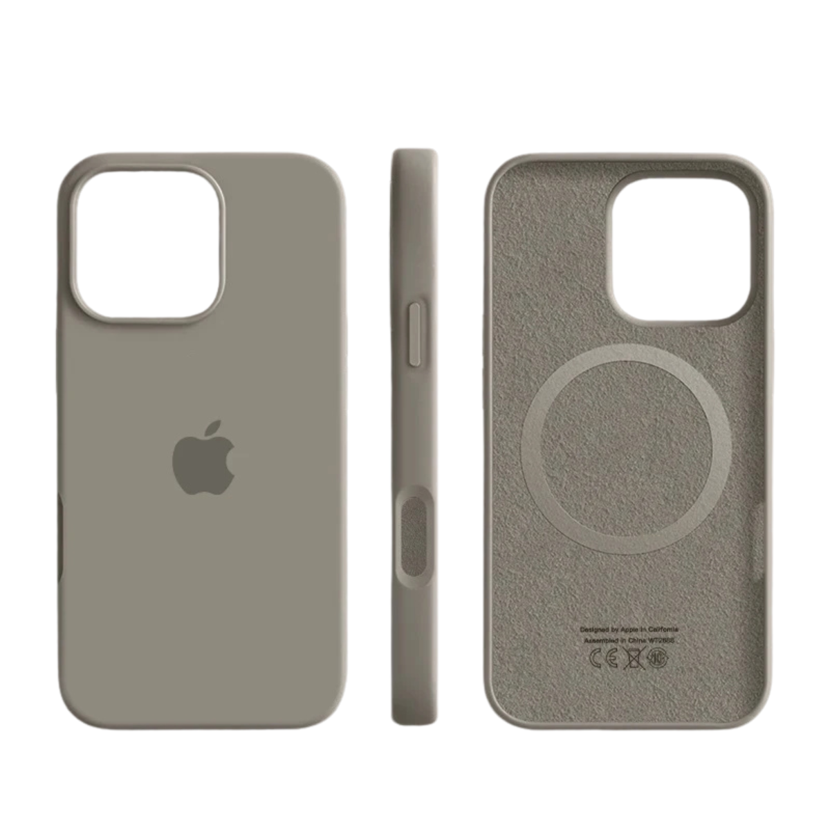 Silicone Case Compatible with MagSafe with Soft Surface for iPhone