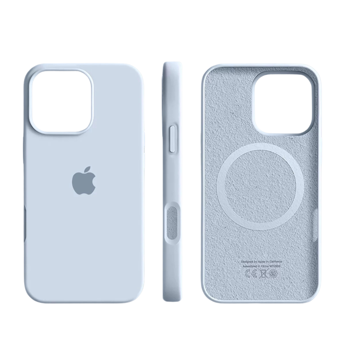 Silicone Case Compatible with MagSafe with Soft Surface for iPhone