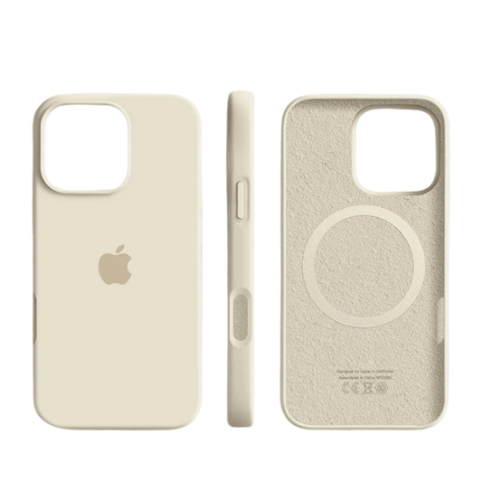 Silicone Case Compatible with MagSafe with Soft Surface for iPhone