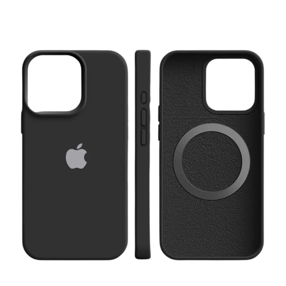 Silicone Case Compatible with MagSafe with Soft Surface for iPhone