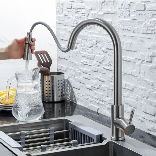 SILQUA – Smart Sensor Kitchen Faucet with Pull-Out Spout