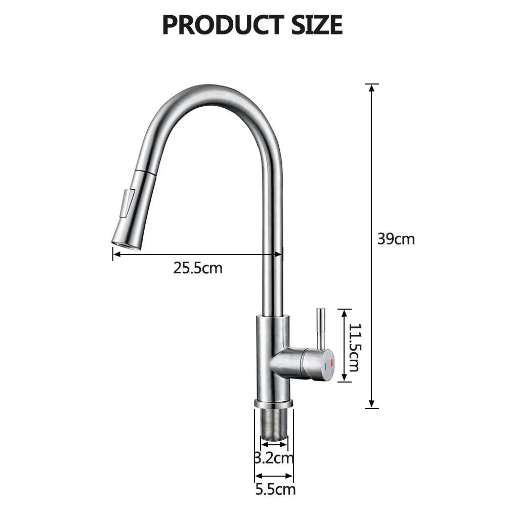 SILQUA – Smart Sensor Kitchen Faucet with Pull-Out Spout