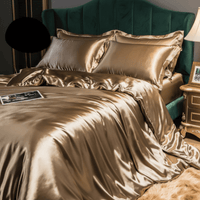 SILVALOOM – Housse de couette en soie luxueuse pour un sommeil réparateur