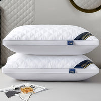 Set de confort para dormir - 2 almohadas 3D hipoalergénicas para sueño de calidad hotelera