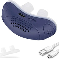 Micro-CPAP anti-ronflement sans masque et sans sommeil