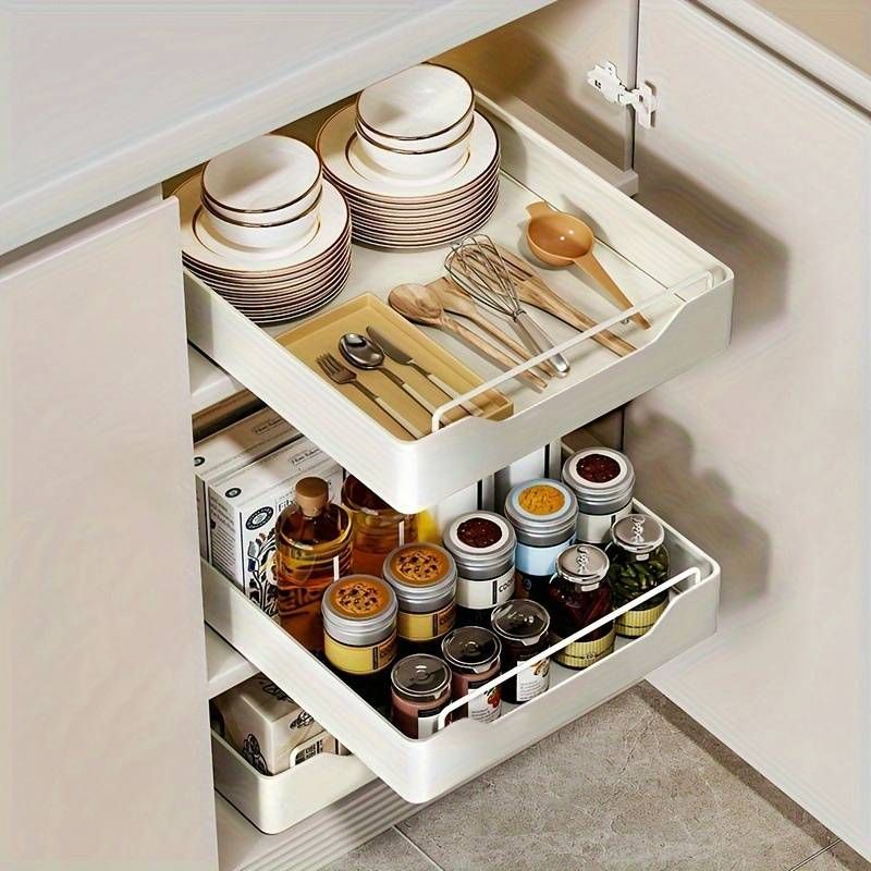 Sliding Kitchen Drawer | Optimized Access, Simplified Storage