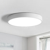 Lámpara LED redonda y delgada para interiores de dormitorio y sala