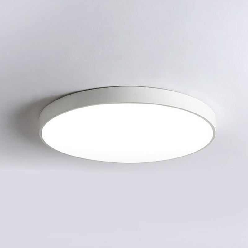 Slim Round LED Lamp for Bedroom and Living Room Interiors
