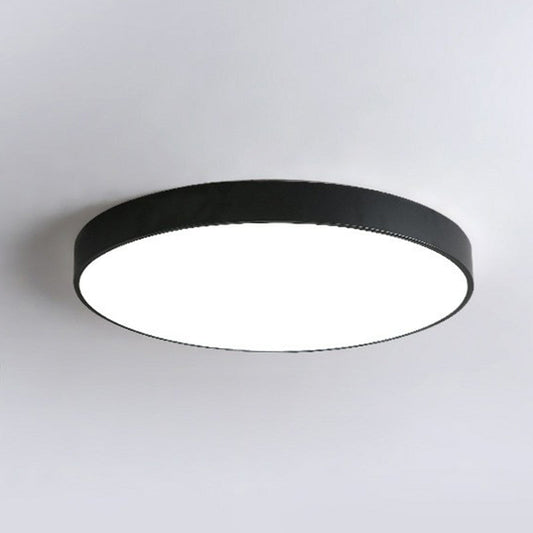 Slim Round LED Lamp for Bedroom and Living Room Interiors