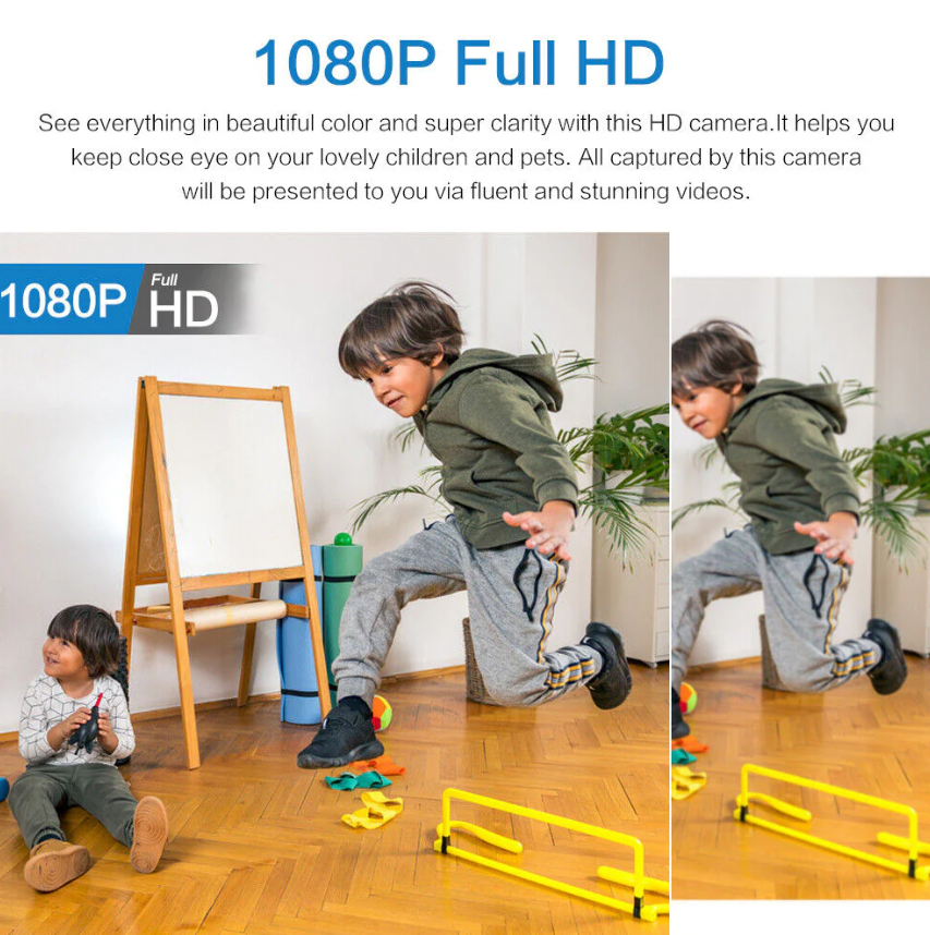 Small WiFi Camera with Night Vision – Discreet and Effective Surveillance