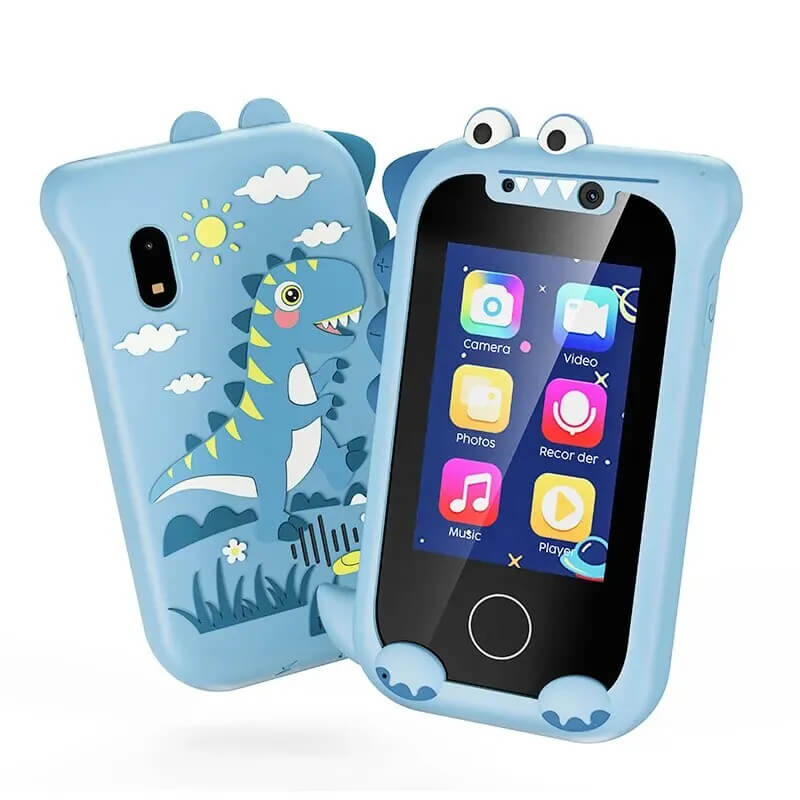 Smartphone enfant avec caméra HD, lecteur de musique et écran tactile – Apprentissage et divertissement