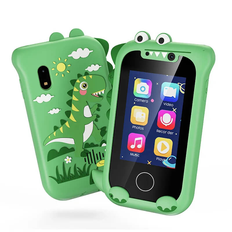 Smartphone enfant avec caméra HD, lecteur de musique et écran tactile – Apprentissage et divertissement
