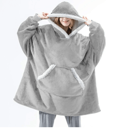 SNUGGOVA – Fleece Hoodie Blanket for Ultimate Comfort