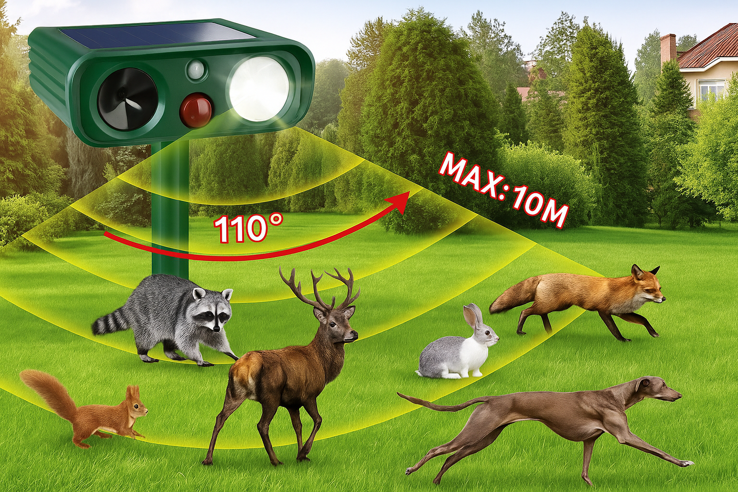 SolarDrive Animal Repeller